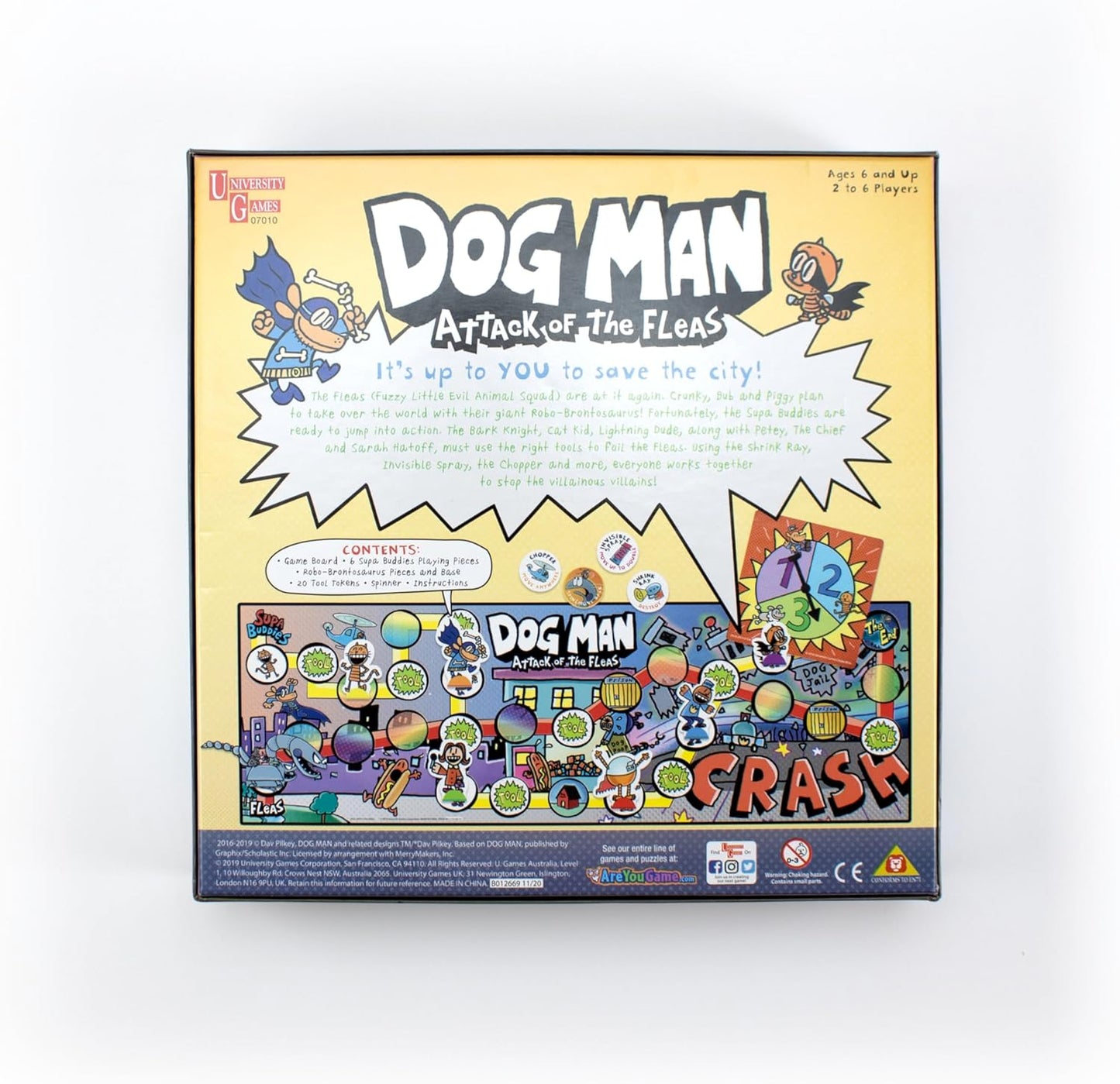 University Games Dog Man: Attack of The Fleas Game (UG-07010)