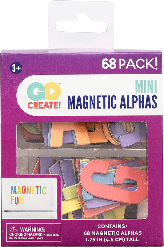 American Crafts Rainbow Magnetic Alphabet