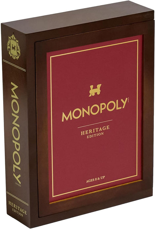 WS Game Company Monopoly Heritage Edition Board Game
