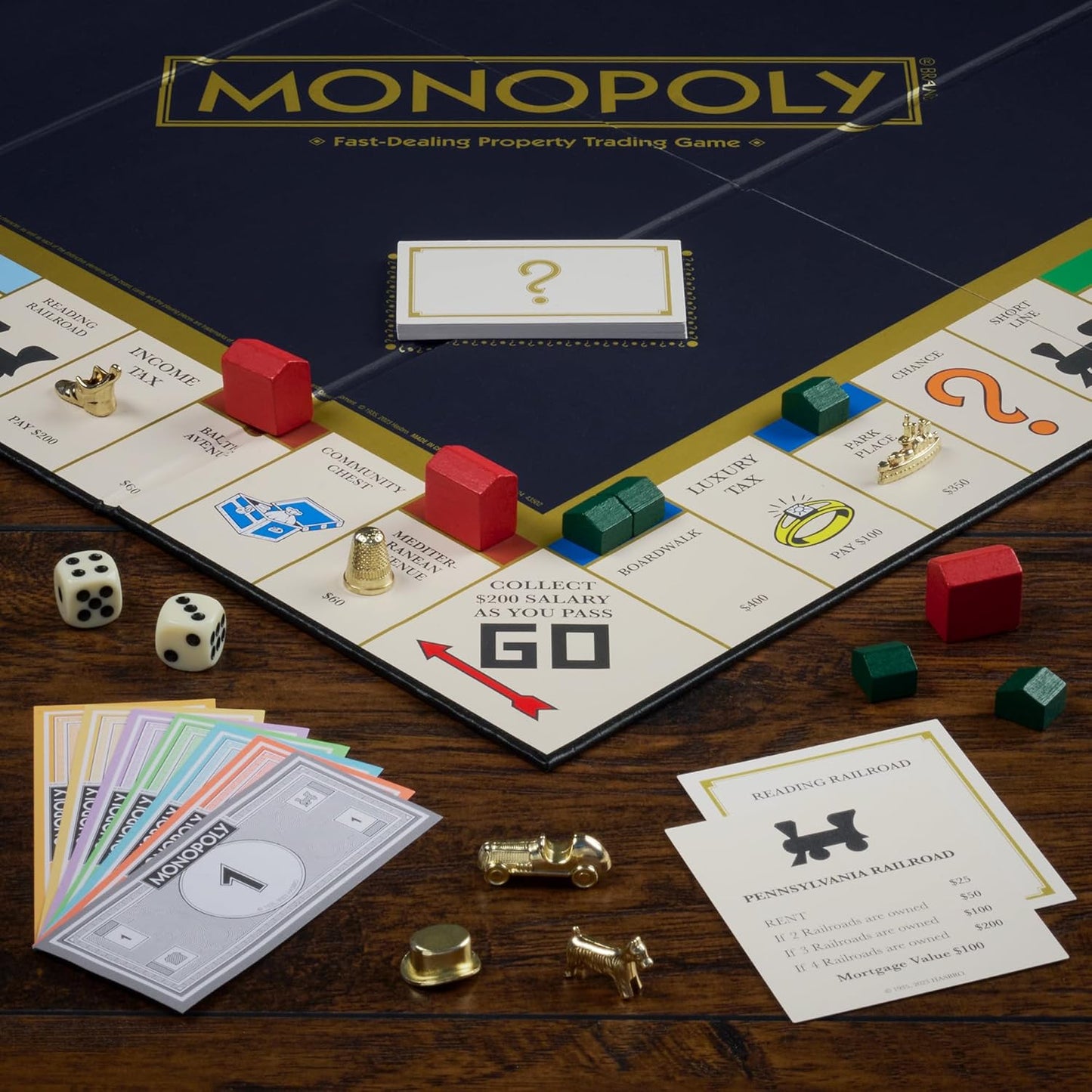 WS Game Company Monopoly Heritage Edition Board Game